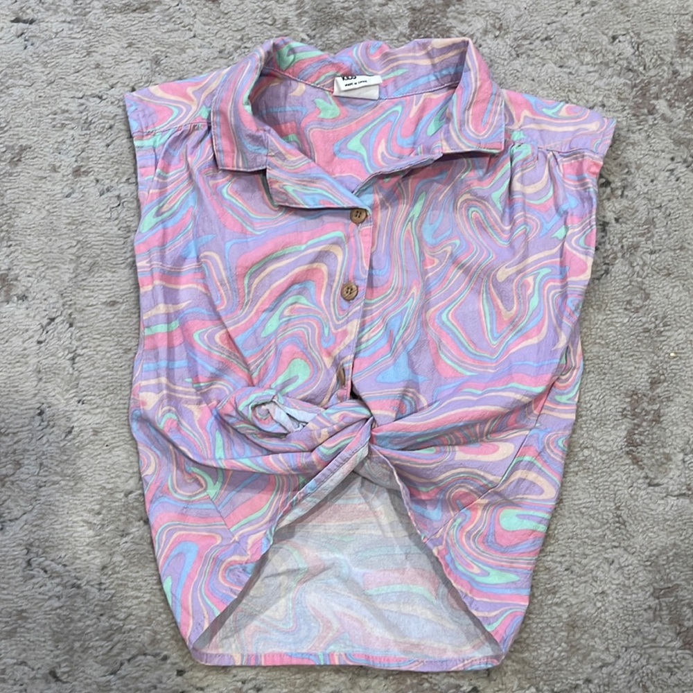 Girls groovy top